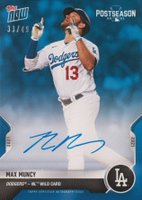 2021 Topps Now Postseason #PS13B Max Muncy Autograph-Blue Baseball Card