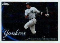 2010 Topps Chrome #144 Alex Rodriguez Baseball Card