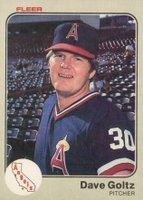 1983 Fleer #90 Dave Goltz Baseball Card