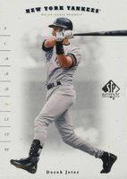 2001 SP Authentic #36 Derek Jeter Baseball Card