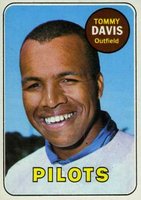 1969 Topps #135 Tommy Davis Baseball Card