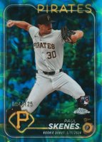 2024 Topps Chrome Update #USC27 Paul Skenes Blue/Green Lava Lamp Baseball Card