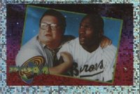 1996 Upper Deck Space Jam Stickers #252 Michael Jordan Basketball Card