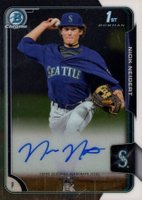 2015 Bowman Chrome Draft Pick Autograph #BCANN Nick Neidert Baseball Card
