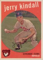 1959 Topps #274 Jerry Kindall Baseball Card