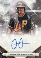 2023 Bowman Sterling Prospect Autographs #PATJ Termarr Johnson Baseball Card