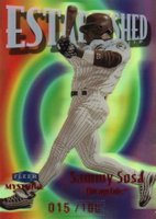 1999 Fleer Mystique Established #9 Sammy Sosa Baseball Card