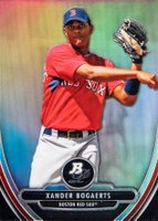 2013 Bowman Platinum Chrome Prospects #8 Xander Bogaerts Baseball Card
