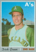 1970 Topps #311 Dick Green Baseball Card