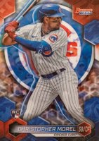 2023 Bowman's Best #45 Christopher Morel Refractor Baseball Card