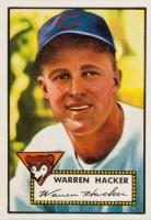 1952 Topps #324 Warren Hacker Baseball Card