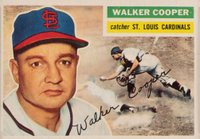 1956 Topps #273 Walker Cooper Baseball Card