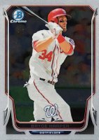 2014 Bowman Chrome #175 Bryce Harper Baseball Card