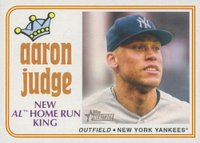 2023 Topps Heritage #1 Aaron Judge Baseball Card