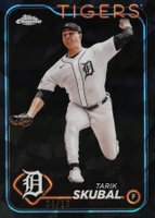 2024 Topps Chrome Sapphire #294 Tarik Skubal Black Baseball Card