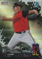 2019 Bowman Scouts' Top 100 Chrome #BTP92 Grayson Rodriguez Baseball Card