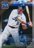 2019 Topps Chrome Update 150 Years of Professional Baseball #25 George Brett Baseball Card