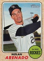 2017 Topps Heritage  #373 Nolan Arenado Baseball Card