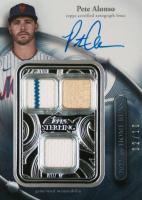 2024 Topps Sterling Sterling Swings Autograph Relics #PAL Pete Alonso Blue Baseball Card