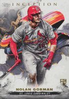 2023 Topps Inception #91 Nolan Gorman Baseball Card