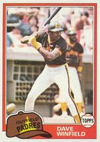 1981 Topps #370 Dave Winfield Baseball Card