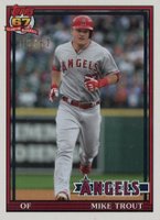 2019 Topps Transcendent VIP Party Mike Trout Through the Years #1991 Mike Trout Baseball Card
