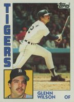 1984 Topps #563 Glenn Wilson Baseball Card