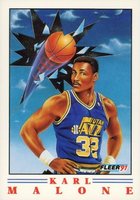 1991 Fleer Pro-Visions #5 Karl Malone Basketball Card