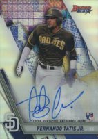 2019 Bowman's Best Best of 2019 Autographs #B19FTJ Fernando Tatis Jr. Refractor Baseball Card
