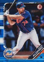 2019 Bowman Paper Prospects #BP127 Pete Alonso Blue Baseball Card