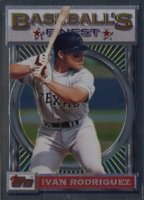 1993 Finest #47 Ivan Rodriguez Baseball Card