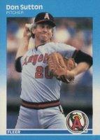 1987 Fleer Glossy #93 Don Sutton Baseball Card