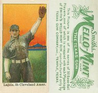 1910 Mello-Mint # Nap Lajoie Baseball Card
