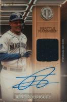 2024 Topps Tribute Tribute to the Threads Autograph Relics #TTTAJR Julio Rodriguez Baseball Card