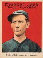 1915 Cracker Jack #142 Gene Packard Baseball Card