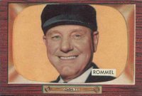 1955 Bowman #239 Edwin A. Rommel Umpire Baseball Card