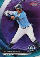2020 Bowman's Best Top Prospects #TP15 Julio Rodriguez Purple Refractor Baseball Card
