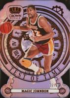 2023 Panini Crown Royale Test of Time #12 Magic Johnson Basketball Card