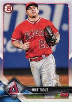 2018 Bowman #1 Mike Trout Baseball Card