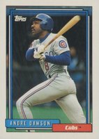 1992 Topps #460 Andre Dawson Baseball Card