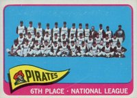 1965 Topps #209 Pirates Team Baseball Card