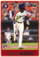 2020 Topps Throwback Thursday #31 Yordan Alvarez Baseball Card