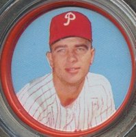 1963 Salada-Junket All-Star Baseball #26 Johnny Callison Baseball Card