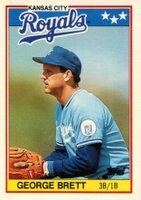 1988 Topps American Baseball #7 George Brett Baseball Card