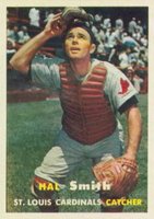 1957 Topps #111 Hal Smith Baseball Card