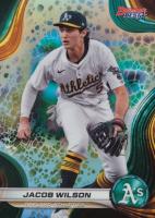 2024 Bowman's Best Top Prospects #TP16 Jacob Wilson Refractor Baseball Card