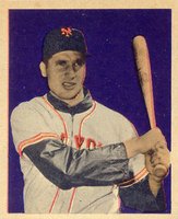 1949 Bowman #18 Bobby Thomson Baseball Card