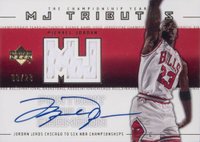 2001 Upper Deck MJ Tributes Portrait of a Champion  #PCJ2 Michael Jordan Basketball Card
