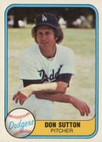1981 Fleer #112 Don Sutton Baseball Card