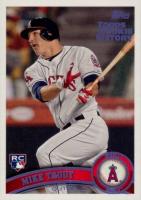 2018 Topps Archives Topps Rookie History #US175 Mike Trout Purple Baseball Card